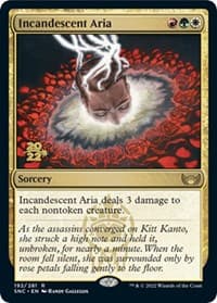 Incandescent Aria - Prerelease Cards - Magic: The Gathering card