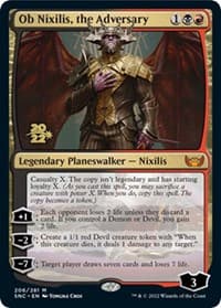 Ob Nixilis, the Adversary - Prerelease Cards - Magic: The Gathering card