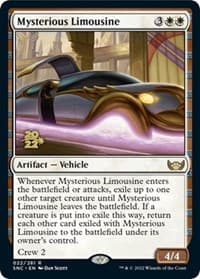 Mysterious Limousine - Prerelease Cards - Magic: The Gathering card