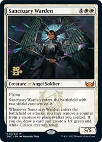 Sanctuary Warden - Prerelease Cards - Magic: The Gathering card