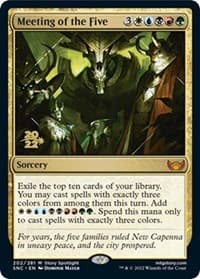 Meeting of the Five - Prerelease Cards - Magic: The Gathering card