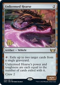 Unlicensed Hearse - Prerelease Cards - Magic: The Gathering card