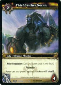 Thief Catcher Norun - The Hunt for Illidan - WoW card