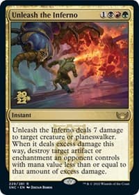Unleash the Inferno - Prerelease Cards - Magic: The Gathering card
