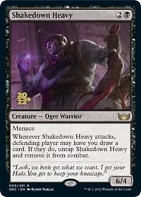 Shakedown Heavy - Prerelease Cards - Magic: The Gathering card