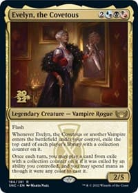 Evelyn, the Covetous - Prerelease Cards - Magic: The Gathering card