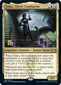 Toluz, Clever Conductor - Prerelease Cards - Magic: The Gathering card