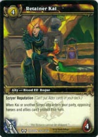 Retainer Kai - The Hunt for Illidan - WoW card