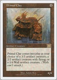 Primal Clay - Classic Sixth Edition - Magic: The Gathering card