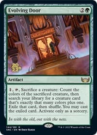 Evolving Door - Prerelease Cards - Magic: The Gathering card