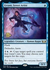 Errant, Street Artist - Prerelease Cards - Magic: The Gathering card