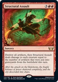 Structural Assault - Prerelease Cards - Magic: The Gathering card