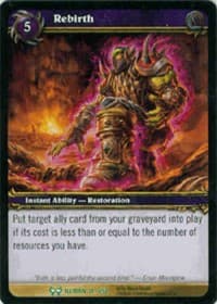 Rebirth - The Hunt for Illidan - WoW card
