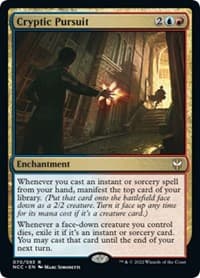 Cryptic Pursuit - Commander: Streets of New Capenna - Magic: The Gathering card