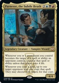Parnesse, the Subtle Brush - Commander: Streets of New Capenna - Magic: The Gathering card
