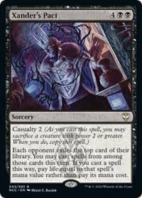 Xander's Pact - Commander: Streets of New Capenna - Magic: The Gathering card