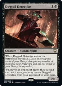 Dogged Detective - Commander: Streets of New Capenna - Magic: The Gathering card