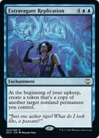 Extravagant Replication - Commander: Streets of New Capenna - Magic: The Gathering card