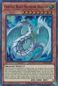 Crystal Beast Rainbow Dragon - Ghosts From the Past: The 2nd Haunting - YuGiOh card