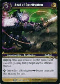 Seal of Retribution - The Hunt for Illidan - WoW card