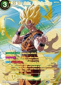 SS Son Goku, Final Sacrifice (SPR) - Ultimate Squad - Dragon Ball Super: Masters card