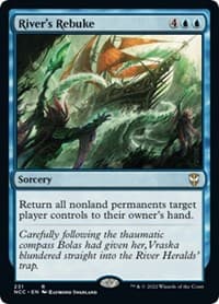 River's Rebuke - Commander: Streets of New Capenna - Magic: The Gathering card