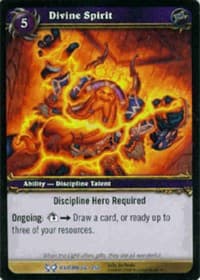 Divine Spirit - The Hunt for Illidan - WoW card