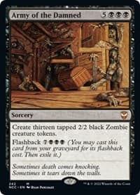 Army of the Damned - Commander: Streets of New Capenna - Magic: The Gathering card