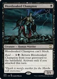 Bloodsoaked Champion - Commander: Streets of New Capenna - Magic: The Gathering card