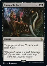 Damnable Pact - Commander: Streets of New Capenna - Magic: The Gathering card