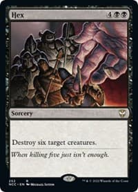 Hex - Commander: Streets of New Capenna - Magic: The Gathering card