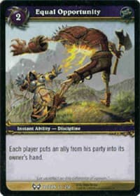Equal Opportunity - The Hunt for Illidan - WoW card