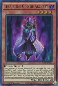 Leraje the God of Archery - Ghosts From the Past: The 2nd Haunting - YuGiOh card