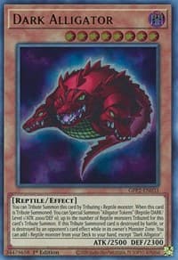 Dark Alligator - Ghosts From the Past: The 2nd Haunting - YuGiOh card