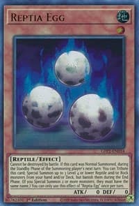Reptia Egg - Ghosts From the Past: The 2nd Haunting - YuGiOh card