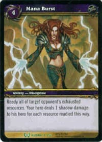 Mana Burst - The Hunt for Illidan - WoW card