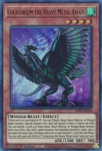 Cocatorium the Heavy Metal Avian - Ghosts From the Past: The 2nd Haunting - YuGiOh card