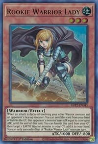 Rookie Warrior Lady - Ghosts From the Past: The 2nd Haunting - YuGiOh card