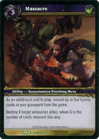 Massacre - The Hunt for Illidan - WoW card