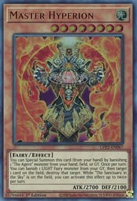 Master Hyperion - Ghosts From the Past: The 2nd Haunting - YuGiOh card