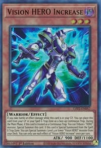 Vision HERO Increase - Ghosts From the Past: The 2nd Haunting - YuGiOh card