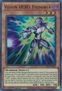Vision HERO Poisoner - Ghosts From the Past: The 2nd Haunting - YuGiOh card