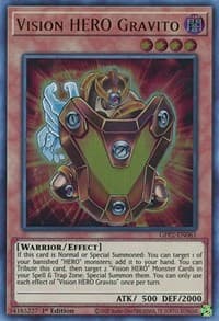 Vision HERO Gravito - Ghosts From the Past: The 2nd Haunting - YuGiOh card