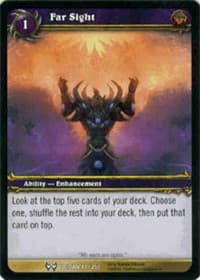 Far Sight - The Hunt for Illidan - WoW card