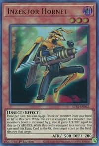 Inzektor Hornet - Ghosts From the Past: The 2nd Haunting - YuGiOh card