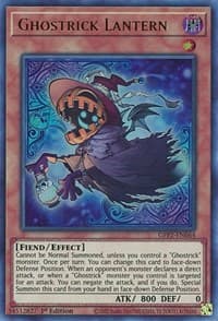 Ghostrick Lantern - Ghosts From the Past: The 2nd Haunting - YuGiOh card