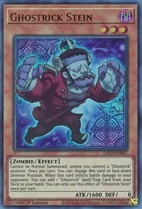 Ghostrick Stein - Ghosts From the Past: The 2nd Haunting - YuGiOh card