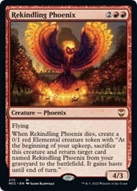 Rekindling Phoenix - Commander: Streets of New Capenna - Magic: The Gathering card