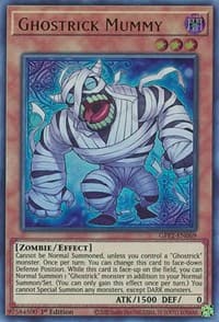 Ghostrick Mummy - Ghosts From the Past: The 2nd Haunting - YuGiOh card
