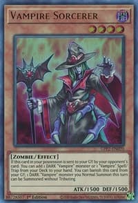Vampire Sorcerer - Ghosts From the Past: The 2nd Haunting - YuGiOh card